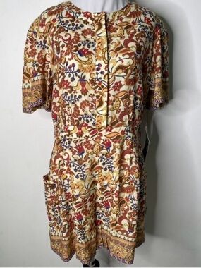 Tuckernuck Women's Sundrenched Porto Jessa Romper L Floral Batik
Border Print